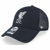 47 Brand - Football Svart trucker Keps - Liverpool FC Branson Mvp Black Trucker @ Hatstore