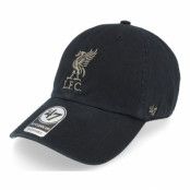 47 Brand - Football Svart unconstructed Keps - Liverpool Ballpark Camo 47 Clean Up Black Dad Cap @ Hatstore