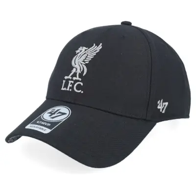 47 Brand - Football Svart unconstructed Keps - Liverpool Epl-tremor Camo Under 47 Mvp Black Dad Cap @ Hatstore