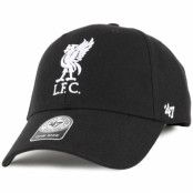 Keps Liverpool FC MVP Black Adjustable - 47 Brand - Svart Reglerbar
