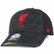 Keps Liverpool FC Zonda MVP Black Adjustable - 47 Brand - Svart Reglerbar
