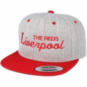 Forza - Grå snapback Keps - Liverpool Grey/Red Snapback @ Hatstore