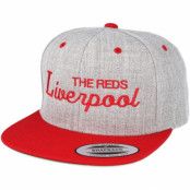 Keps Liverpool Grey/Red Snapback - Forza - Grå Snapback