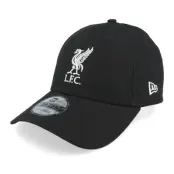 New Era - Football Svart adjustable Keps - Liverpool Core 9FORTY Black/White Adjustable @ Hatstore