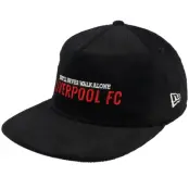 New Era - Football Svart snapback Keps - Liverpool Corduroy 9TWENTY Black Snapback @ Hatstore