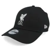 New Era - Svart adjustable Keps - Liverpool Core 9FORTY Ktd Black/White Adjustable @ Hatstore