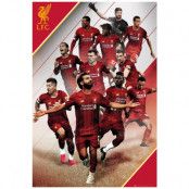 Liverpool Affisch Players 18