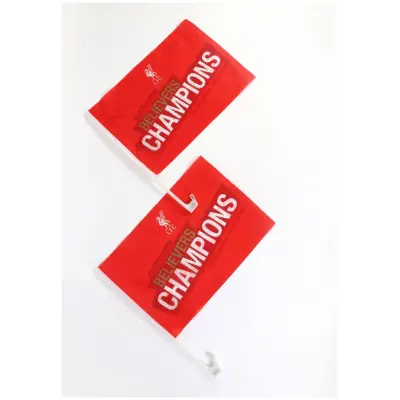 Liverpool Bilflaggor Champions