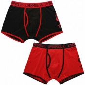 Liverpool Boxershorts Svart/Röd 2-pack XS