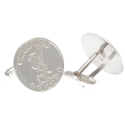 Liverpool Champions Of Europe Manschettknappar Silver