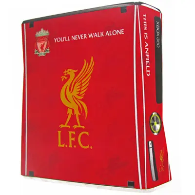 Liverpool Dekal Xbox 360 Slim Golden Bird