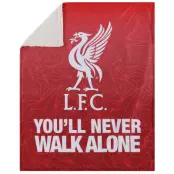 Liverpool Fleecefilt Slogan Sherpa