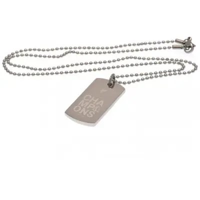 Liverpool Graverad Dog Tag Premier League Champions