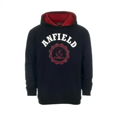 Liverpool Huvtröja Auto Svart Ungdom 5-6 år