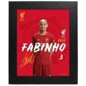 Liverpool Inramat Porträtt Fabinho
