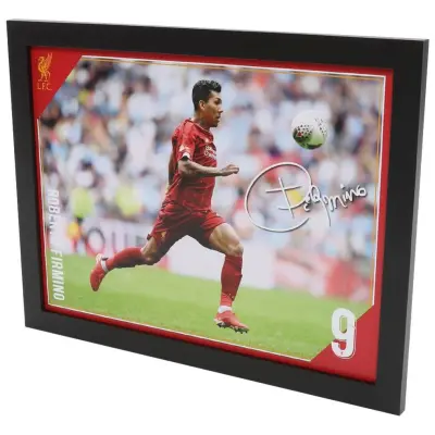 Liverpool Inramat Porträtt Firmino