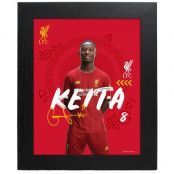 Liverpool Inramat Porträtt Keita