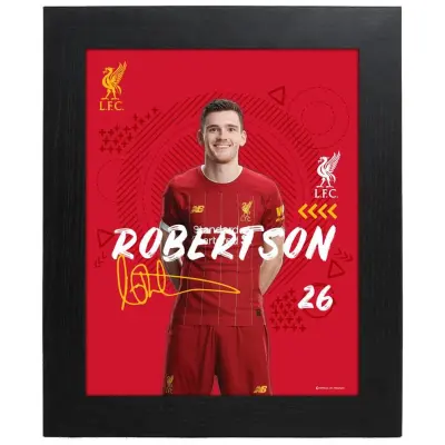 Liverpool Inramat Porträtt Robertson