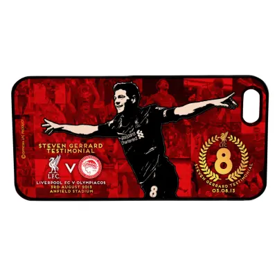 Liverpool Iphone 5/5s Skal Hårt Gerrard Testimonial