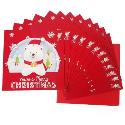 Liverpool Julkort 12-pack