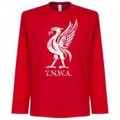 Liverpool Långärmad Tröja YNWA Distressed Röd M