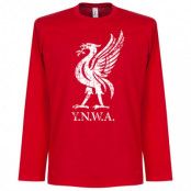 Liverpool Långärmad Tröja YNWA Distressed Röd S