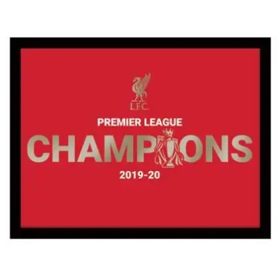 Liverpool Metalltavla Premier League Champions
