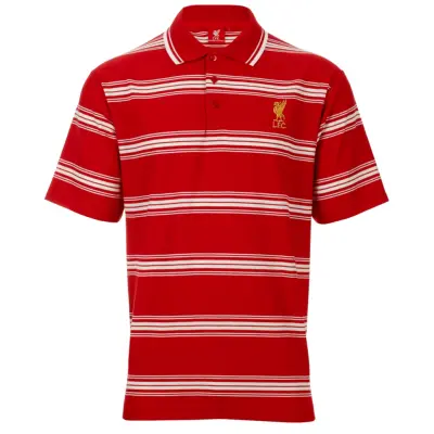 Liverpool piké Rödvitrandig S