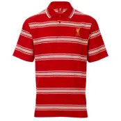 Liverpool piké Rödvitrandig XXL
