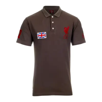 Liverpool Piké Union Jack Grå L