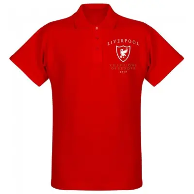 Liverpool Pike Champions of Europe Röd M