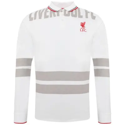 Liverpool Piketröja Long vit S