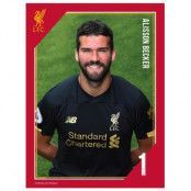 Liverpool Porträtt Alisson