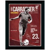 Liverpool Poster med Ram Carragher Retro
