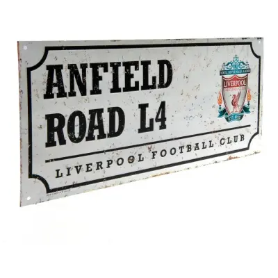 Liverpool Retro Gatuskylt