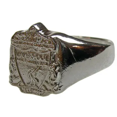 Liverpool Ring Silverpläterad L