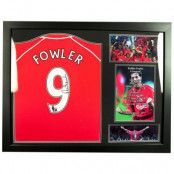 Liverpool Signerad Fotbollströja Robbie Fowler