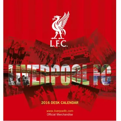 Liverpool Skrivbordskalender 2016