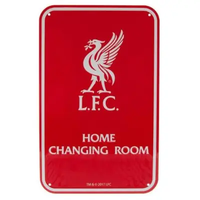 Liverpool Skylt Omklädningsrum Liverbird