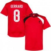 Liverpool Sporttröja Gerrard 8 Fan Style L