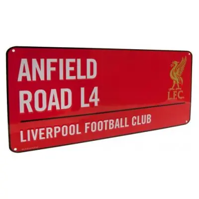 Liverpool Vägskylt Röd