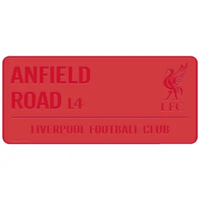 Liverpool Vägskylt Red