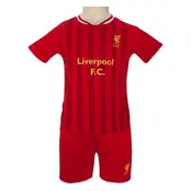 Liverpool Tröja och Shorts Red Stripes 18-23 mån