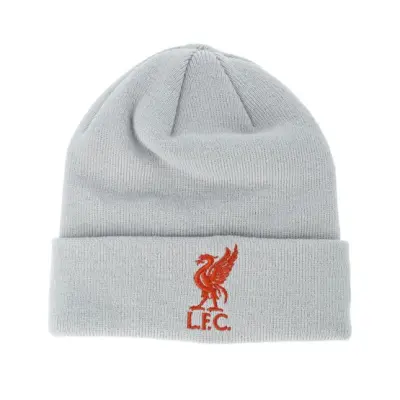 New Era - Football Grå cuff Beanie - Liverpool Seasonal Beanie Gray Cuff @ Hatstore