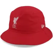 New Era - Football Röd bucket Hatt - Liverpool Core Scarlet/White Bucket @ Hatstore