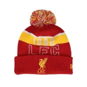 New Era - Football Röd pom Beanie - Kids Liverpool Sport Beanie Scarlet/Yellow Pom @ Hatstore