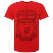 Liverpool Crest T-Shirt Herr Red Small
