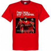 Liverpool T-shirt 2018 Kiev Final Röd L