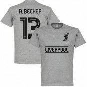 Liverpool T-shirt A Becker 13 Team Grå L