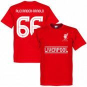 Liverpool T-shirt Alexander-Arnold 66 Team Röd L